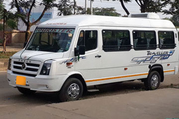 16 Seater Tempo Traveller Rental